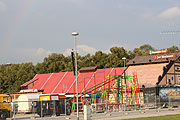 Toboggan und Zur Bratwurst - Wiesnaufbau 2018 am 51. AUfbautag 04.09.2018 (©Foto: Martin Schmitz)